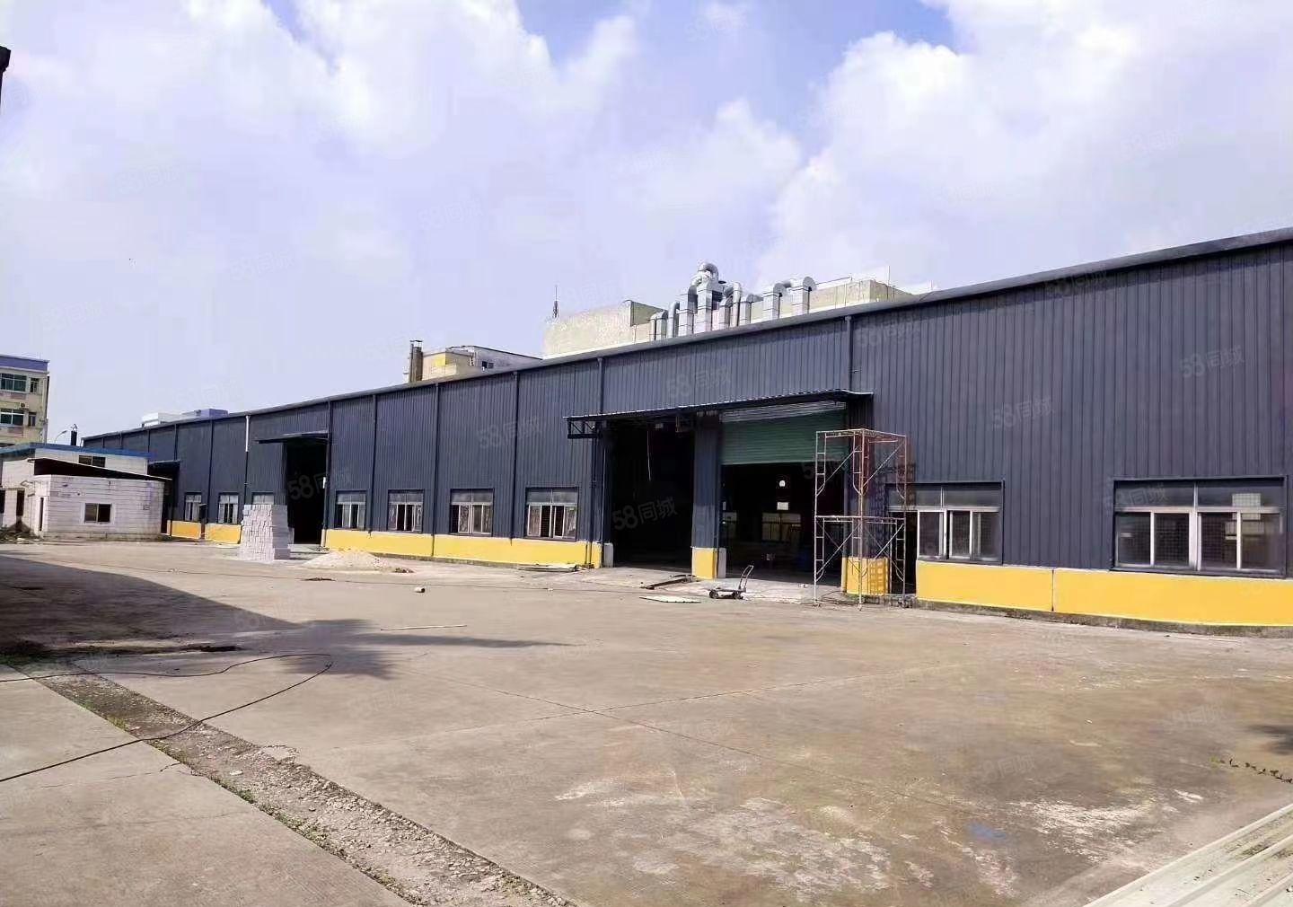 长安宵边一楼900平，原房东钢构厂房出租