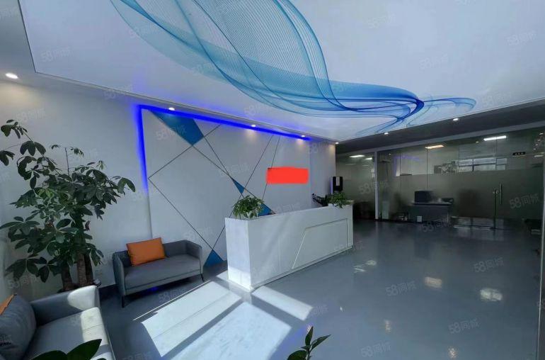 厦边靠近沿江高速附近，新出楼上豪华精修1000平低价厂房出租