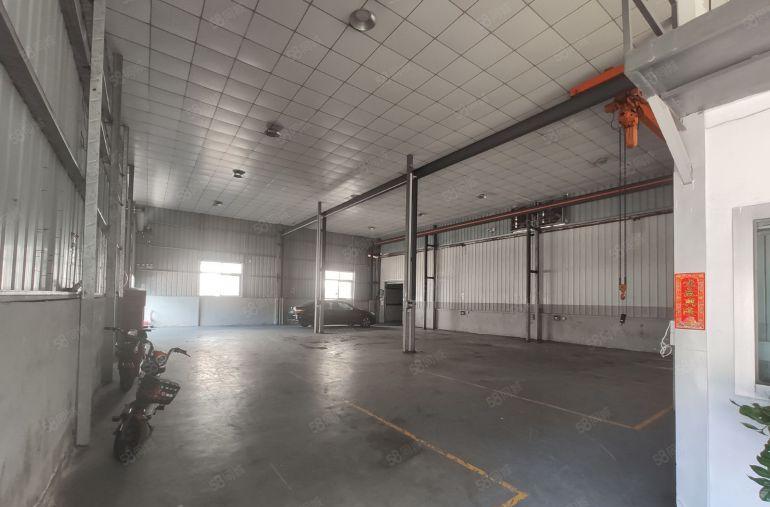 长安街口新安新空出一楼550平带航车隔楼办公室装修厂房出租