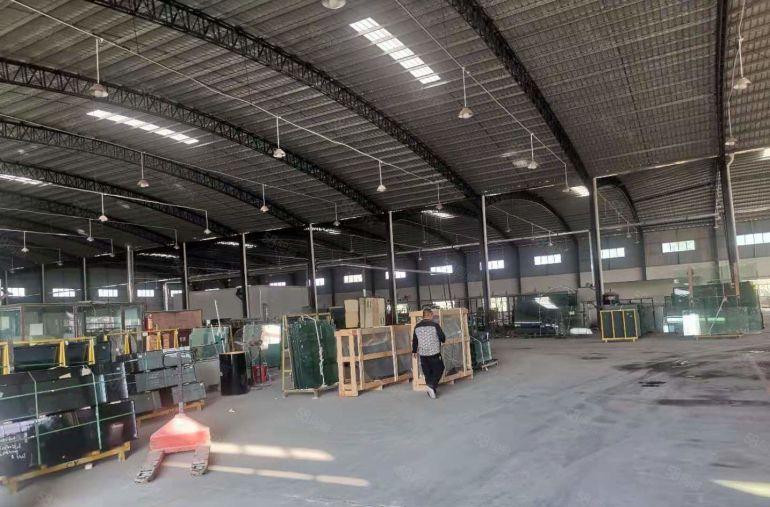 常平新出独院钢构厂房1600平，滴水8米，现成玻璃环评！