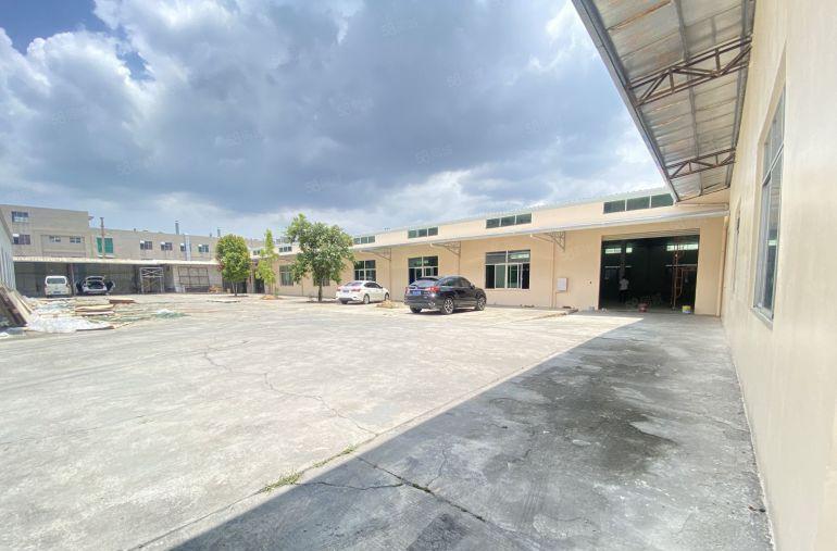 厂房出租高速路口 原房东独院单一层滴水8.5米适合五金注塑模