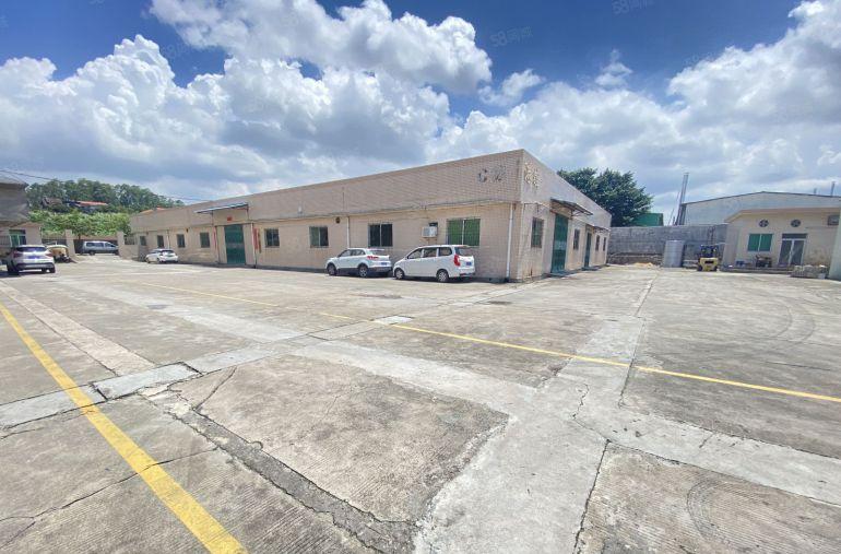 出租常平土塘2000平单一层空地超大适合物流五金模具机械设等