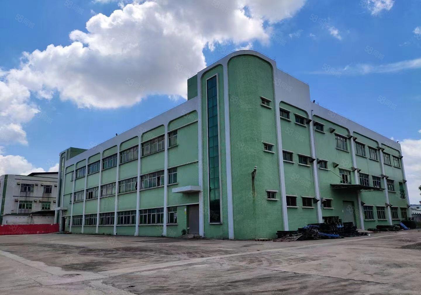 常平桥沥共3层独院厂房10000平方，宿舍1000平方。