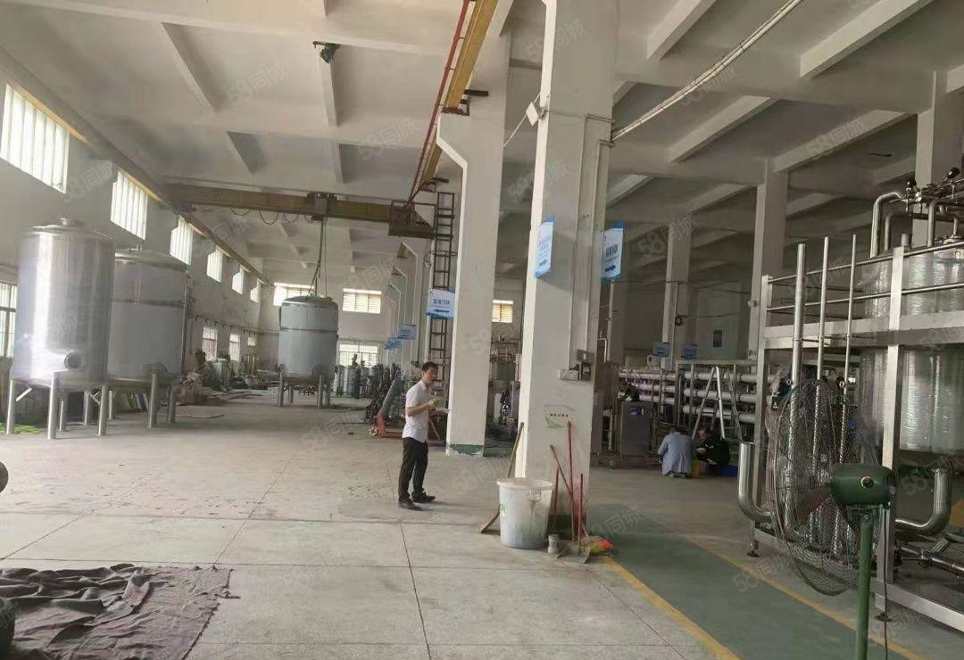 低价出租常平镇 标准厂房两层 带现成装修一楼带行车 可办环评