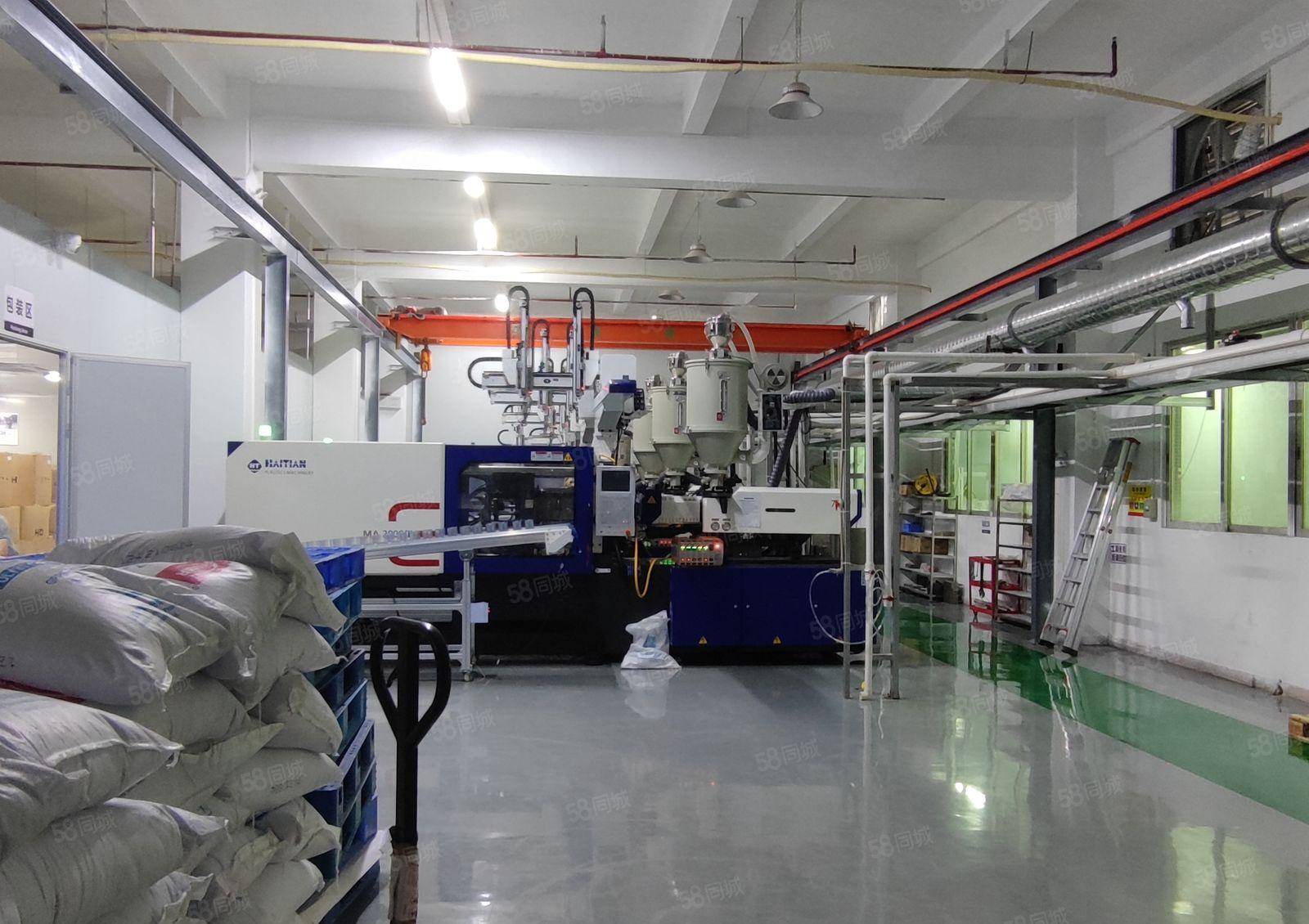 常平镇火车站原房东标准厂房一楼一千平底价出租带注塑环评航车