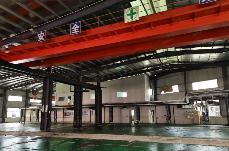 常平谢岗附近原房东独院钢构厂房，现成10吨航车，水电到车间。