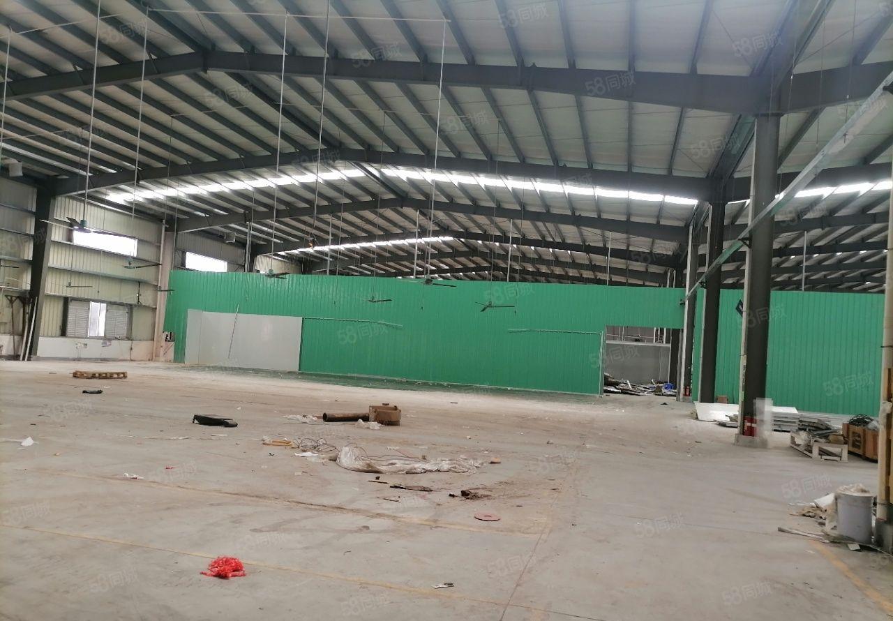 常平新出单一层钢结构超高10米厂房空地带天然气可办环评