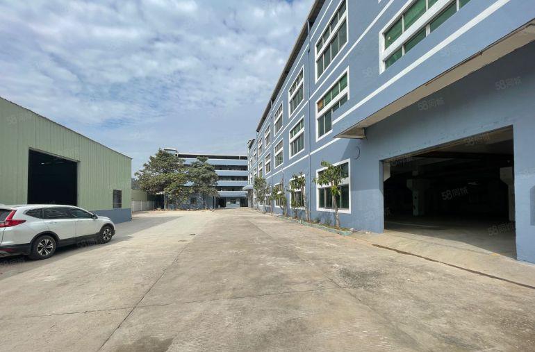 常平靠黄江独院厂房8800平1000平起租带行车