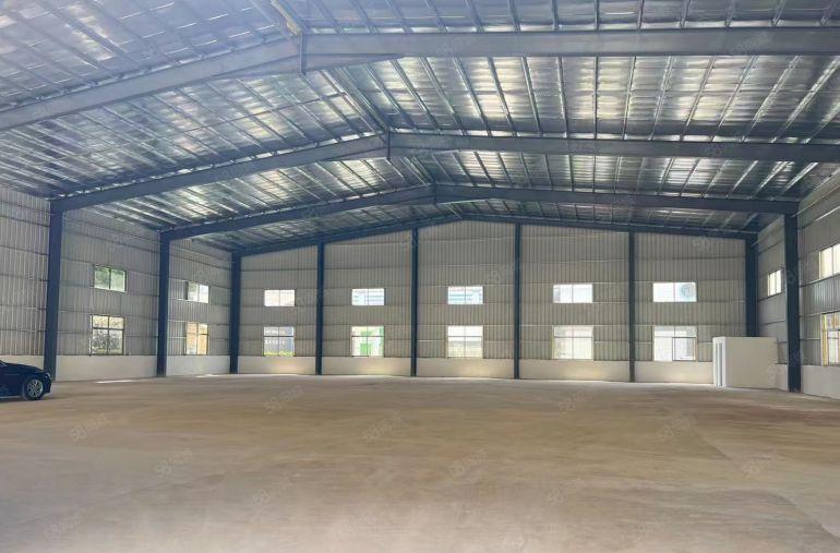 常平镇原房东单一层钢构1300平方厂房出租，空地大，交通便利