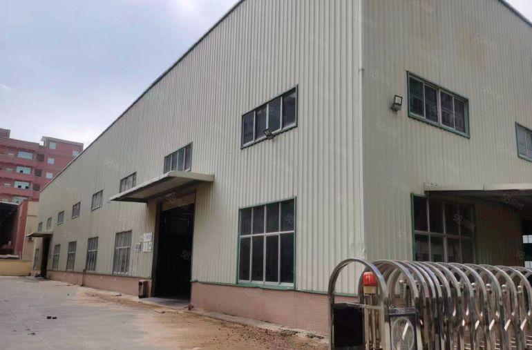 重工业单一层钢构独院仓库厂房低价出租适合五金模具注塑机械设备