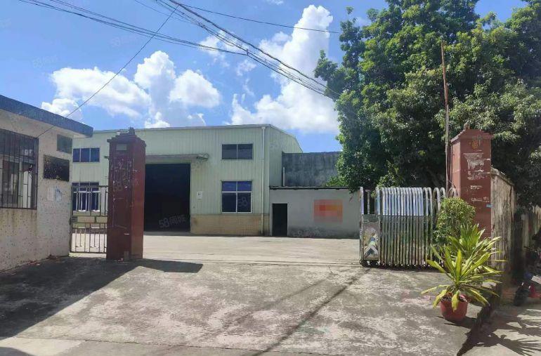 10元常平原房东独门独院厂房砖墙单一层高9米现成精装办公室