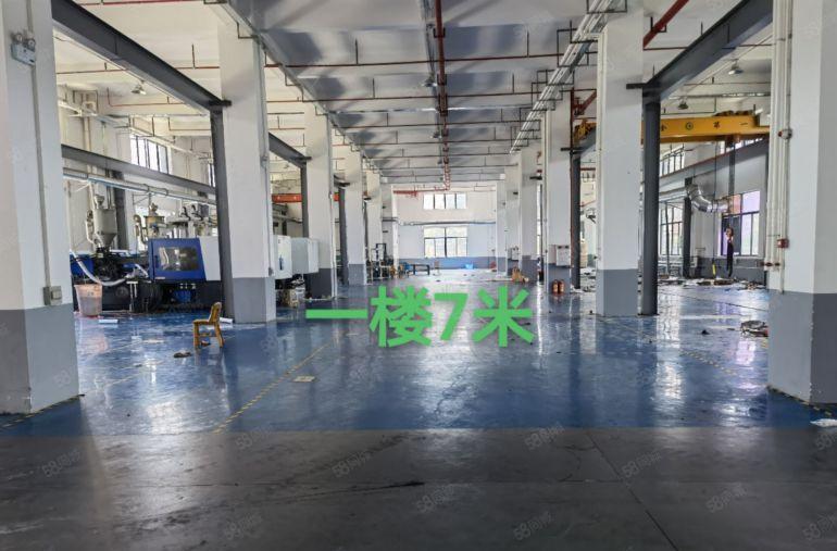 独院厂房出租12000平方房东一楼7米高有现成行车原房东