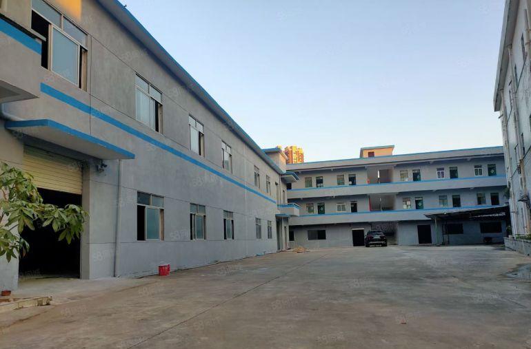 常平上坑原房东标准小独院两层低价厂房出租3000平易招工可分