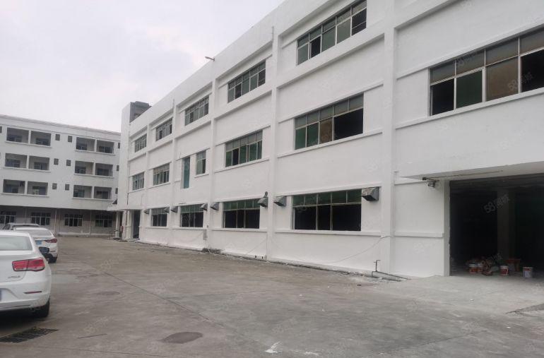 靠近黄江常平桥沥小独院标准厂房仓库分租一楼楼上钢构500平分