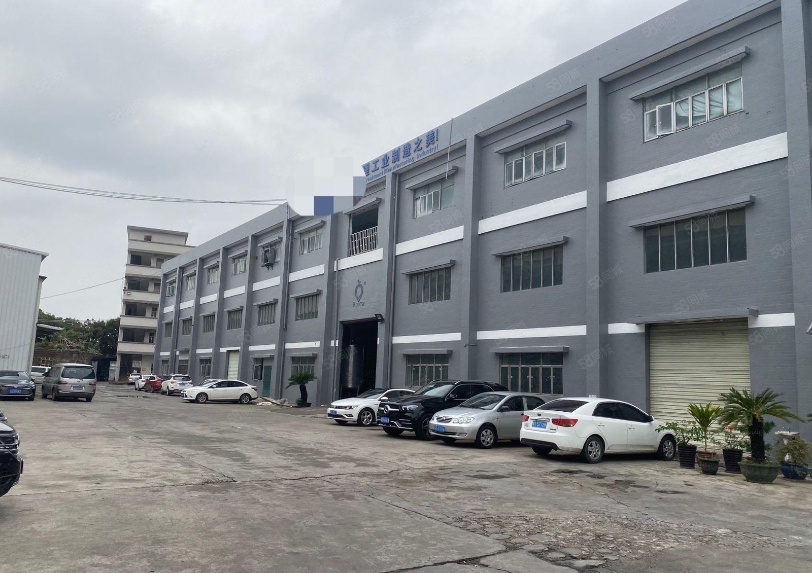 常平苏坑天然气两层楼房8000平方，一楼高8米带牛角