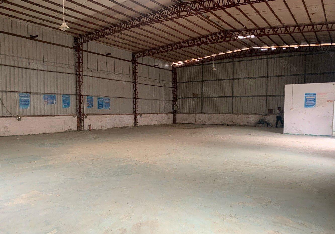 常平原房东单一层钢构750平出租，水电到车间。