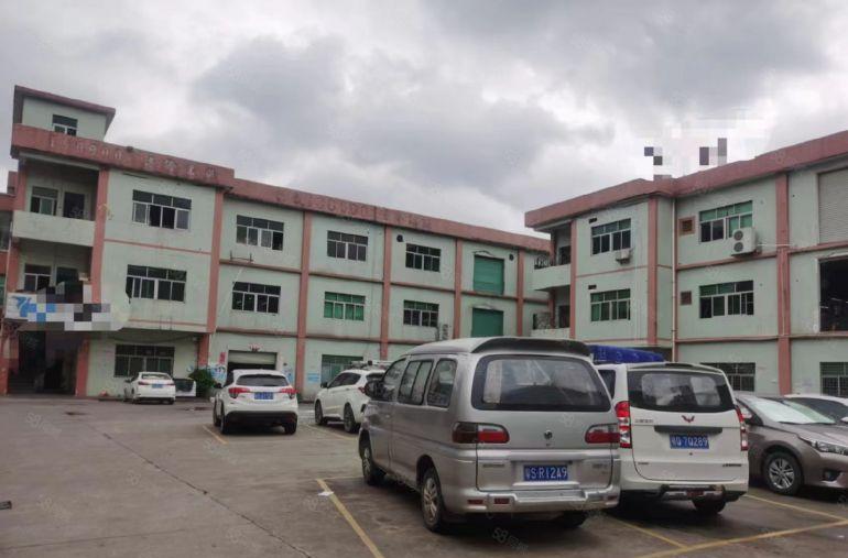 常平横江厦工业园低价厂房分租标准二楼带装修月底空1500平方