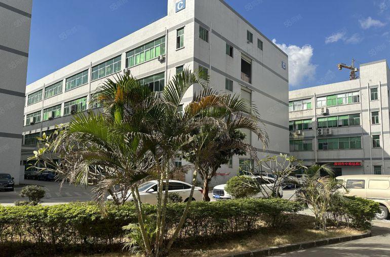 常平高速出口独栋4层10000平带装修空地大厂房仓库出租