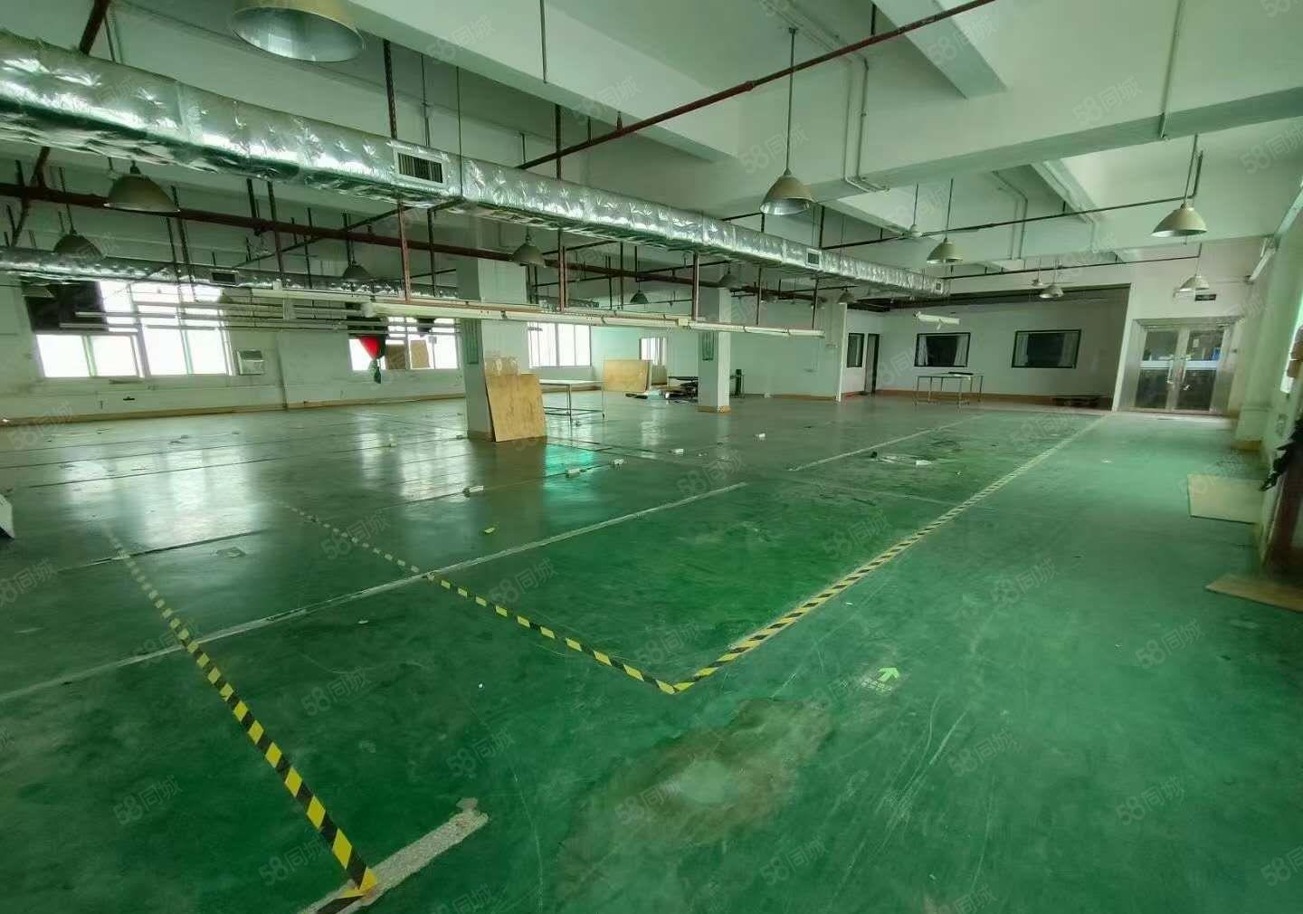 常平桥沥工业区新出楼上1400平米带装修，空地大，工业用地