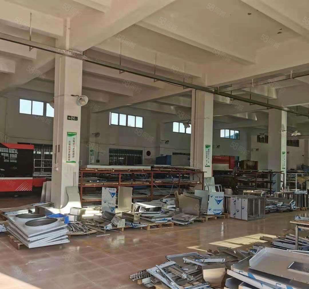 独门独院标准厂房出租，空地超大，人流量广。