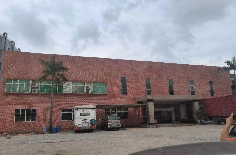 注塑抽粒塑胶常平袁山贝独院厂房分租独栋单一层无柱子2000平