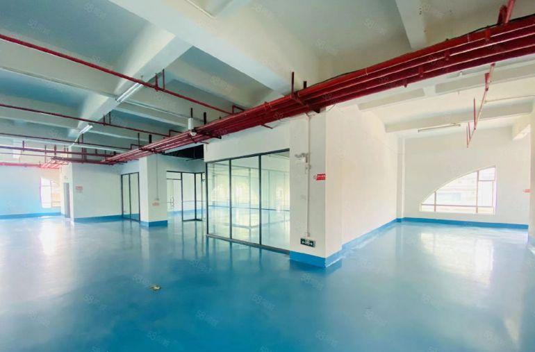 常平原房东楼上厂房出租5000平可做仓库新地坪漆精装办公室