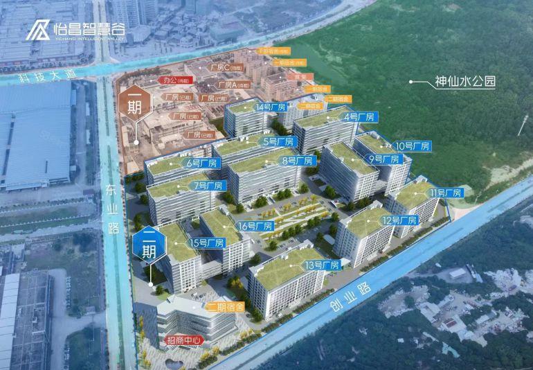 怡昌智慧谷湾区产业革新 智造赋能未来厂房办公楼正火热招商中