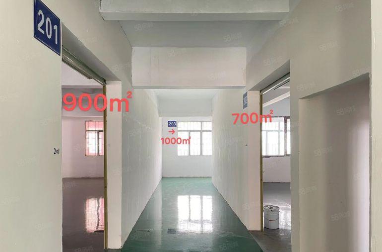 厚街铺面式厂房一楼500方25块，二楼2600方8块