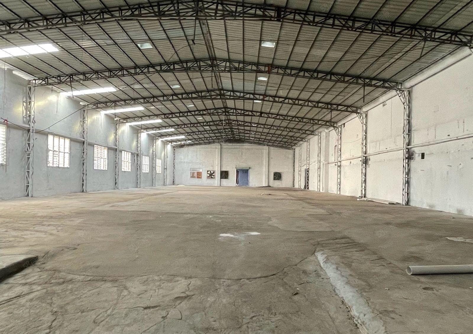 厚街白濠新出独院单一层钢构3000平厂房出租现成办公室精装修