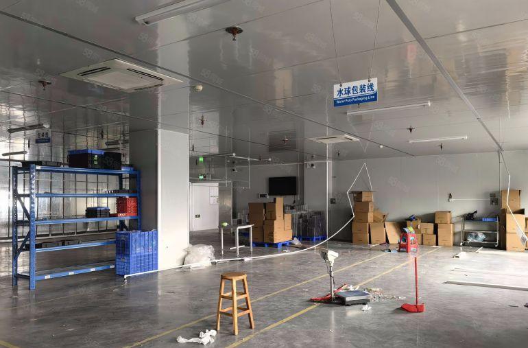 厚街下汴二楼整层1500平带无尘车间精装办公现成水电厂房出租