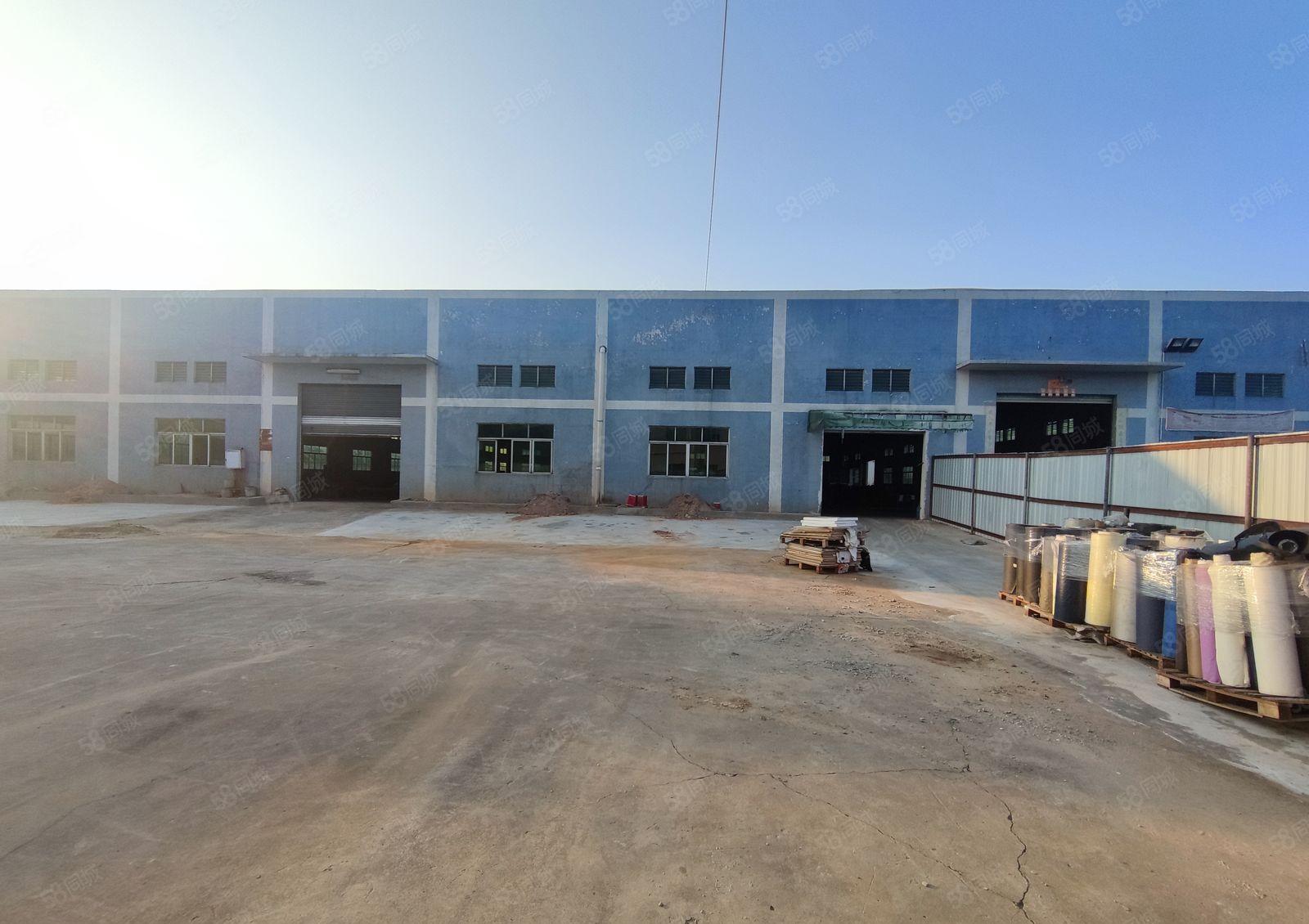 厚街镇环莞快速路附近独门独院单一层厂房低价出租4500平米