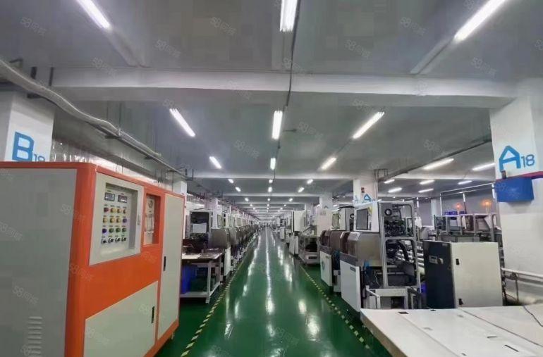 厚街现成装修空地超大厂房方正光线好大路边独门独院厂房