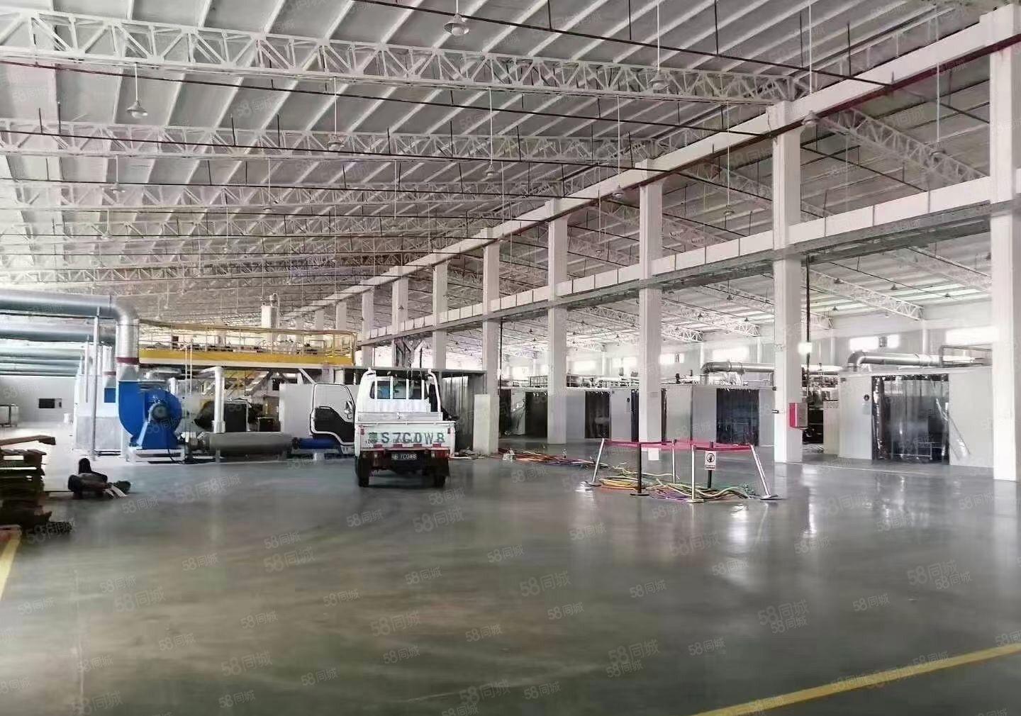 （1200平独院）单一层9米钢构带装修原房东厂房出租。