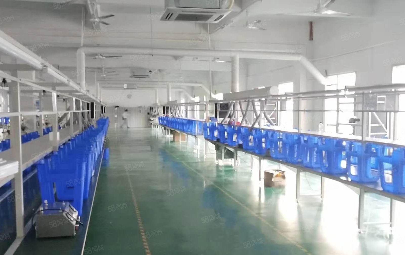 厚街赤岭房东自用现成电子厂房2880平方水电齐全精装修带环评