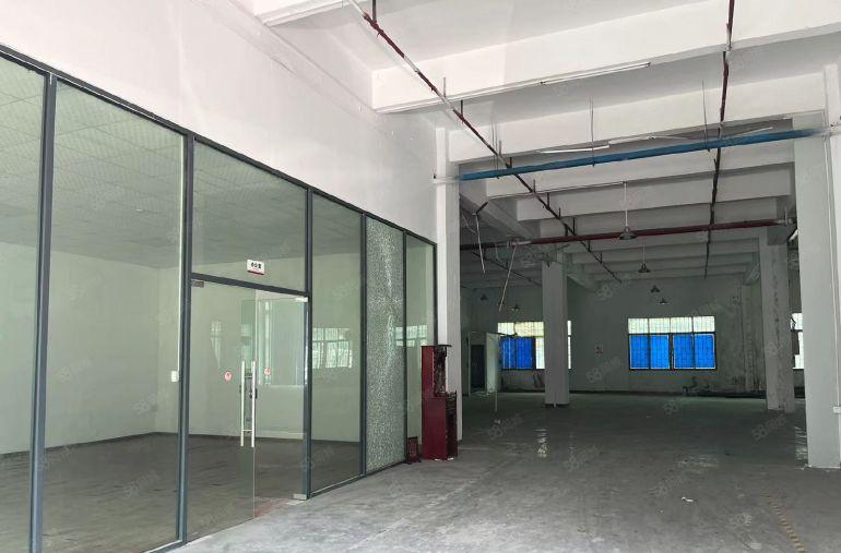 厚街新出花园式原房东厂房一楼1200平带现成办公室水电装修