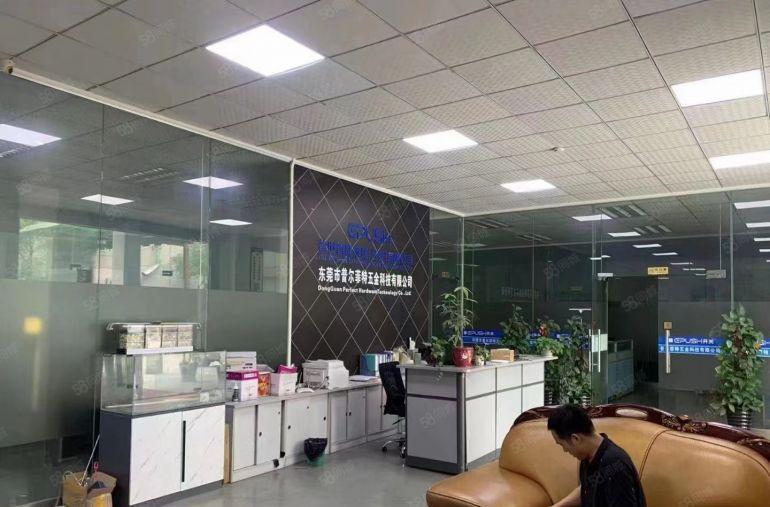 厚街汀山园区新出工业用地标准一楼1800平现成装修可办环评