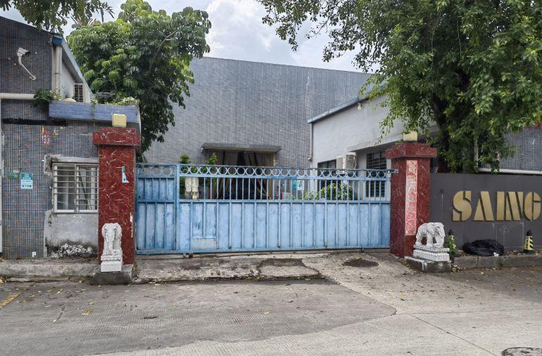 厚街溪头独院3000平方单一层砖墙到顶高度7米厂房出租