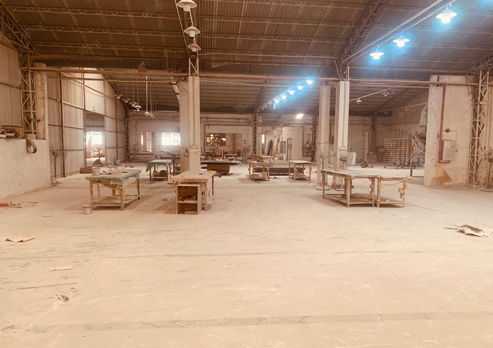 厚街7280方单一层钢结构厂房滴水8米