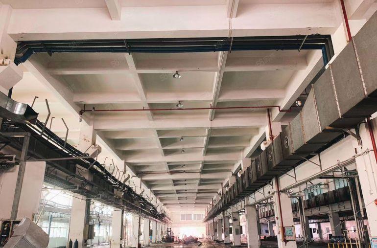 厚街镇（花园式厂房）一楼二楼各2100方厂房合适电子 注塑