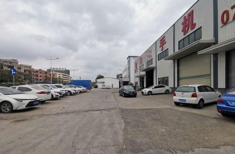 东莞厚街镇10米钢构厂房，现成精装办公，可做重工业，交通方便