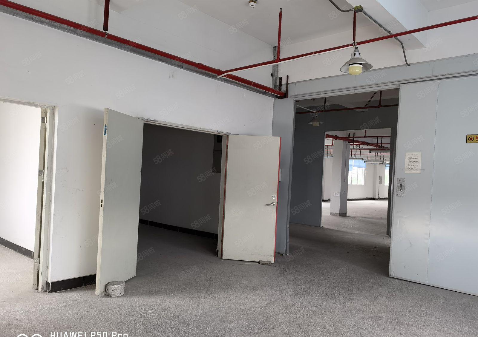 厚街原房东2楼整层1350平独院厂房分租厂房2吨货梯 形象好