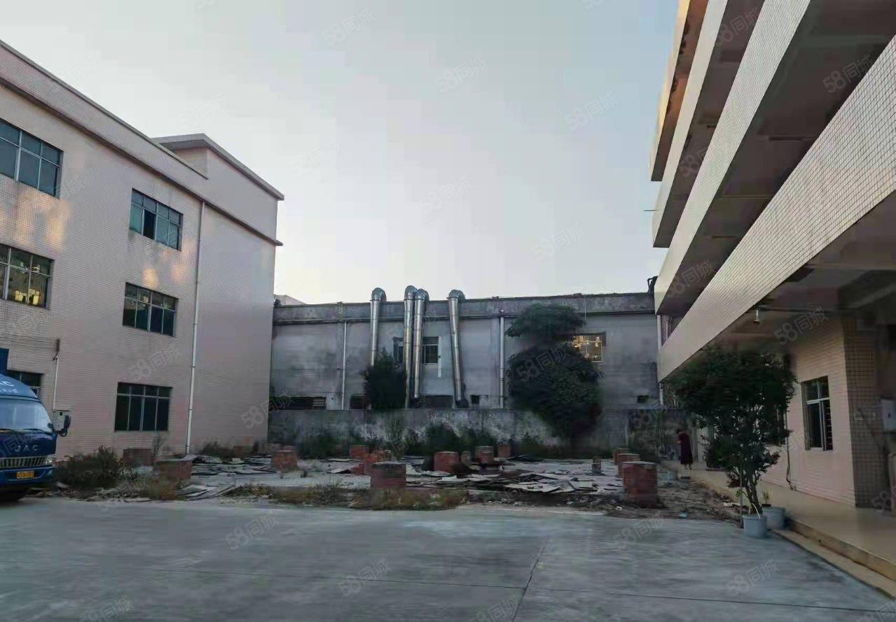 厚街原房东独院厂房1至3F6000方好空地大工业用地