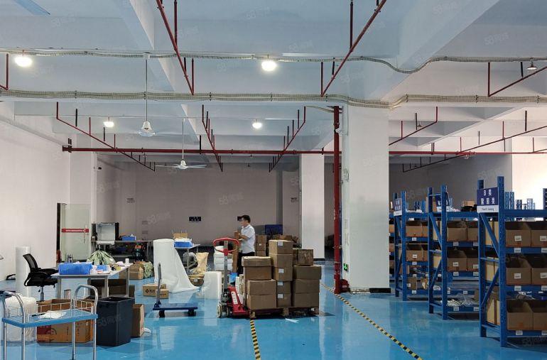 新出好房，东莞市厚街镇新园区厂房出租，有现成办公室，地坪漆