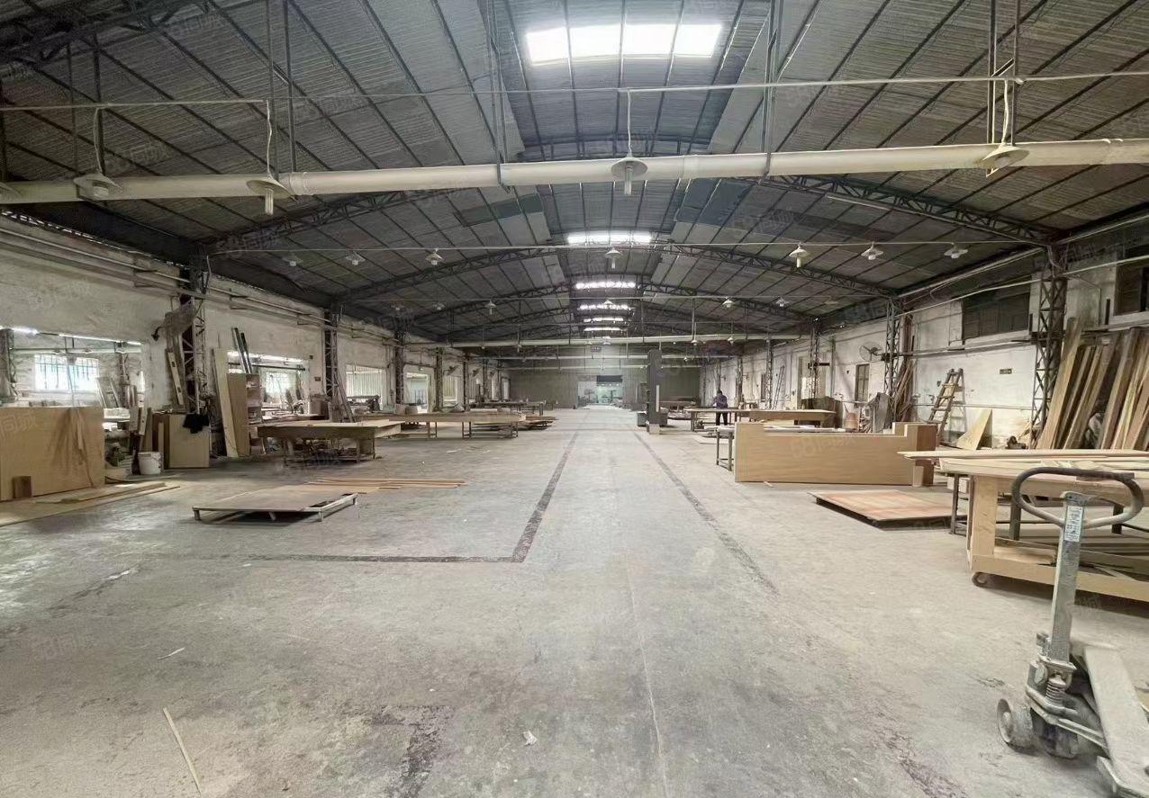 厚街新出独院单一层家具厂房7800平方招租带环评环保油房