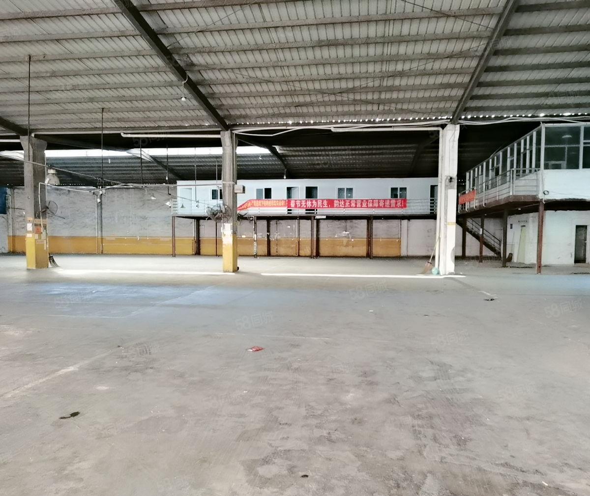 厚街单一层钢构厂房出租，滴水8米，现成水电办公室，无限制行业