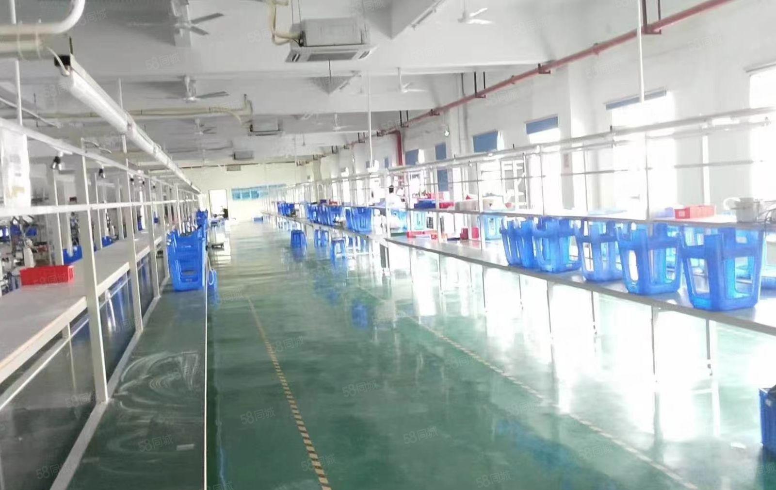 厚街溪头附近800平方现成电子厂装修水电齐全