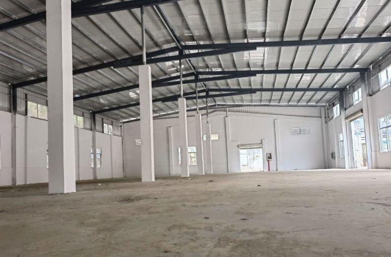 龙背岭单一层厂房出租，500平起分租钢构厂房