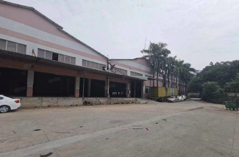 带卸货平台单一层钢构独院厂房出租独栋2000平方低价仓库可分