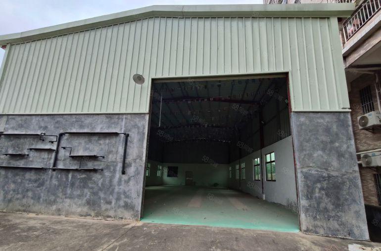 一房东独院砖墙到顶厂房出租，600平格局方正实用有宿舍空地大