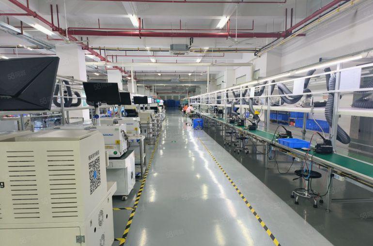 塘厦林村清溪交界处楼上2980平厂房电商仓库出租，现成精装修